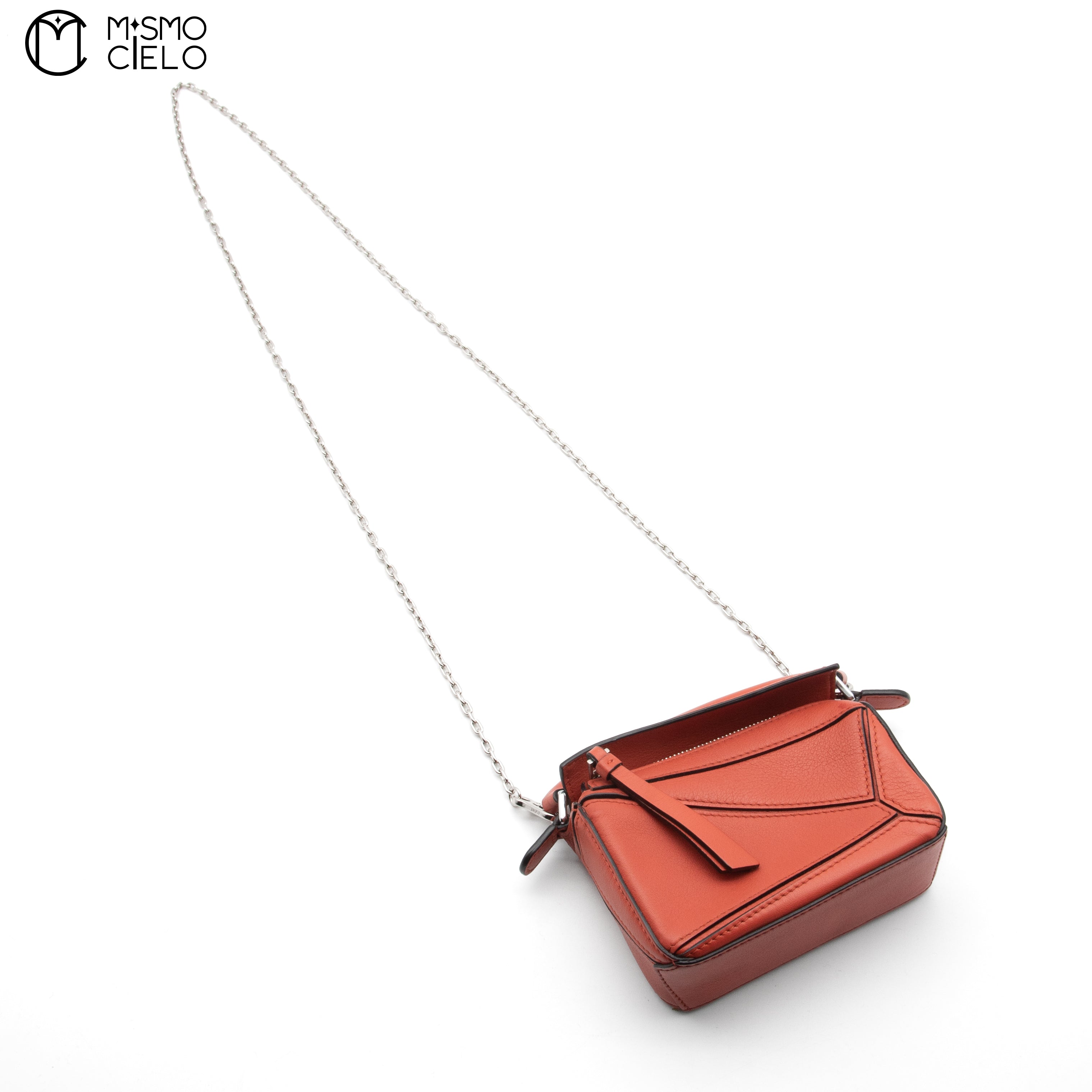 LOEWE Orange Nano Puzzle Shoulder Bag