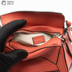 LOEWE Orange Nano Puzzle Shoulder Bag