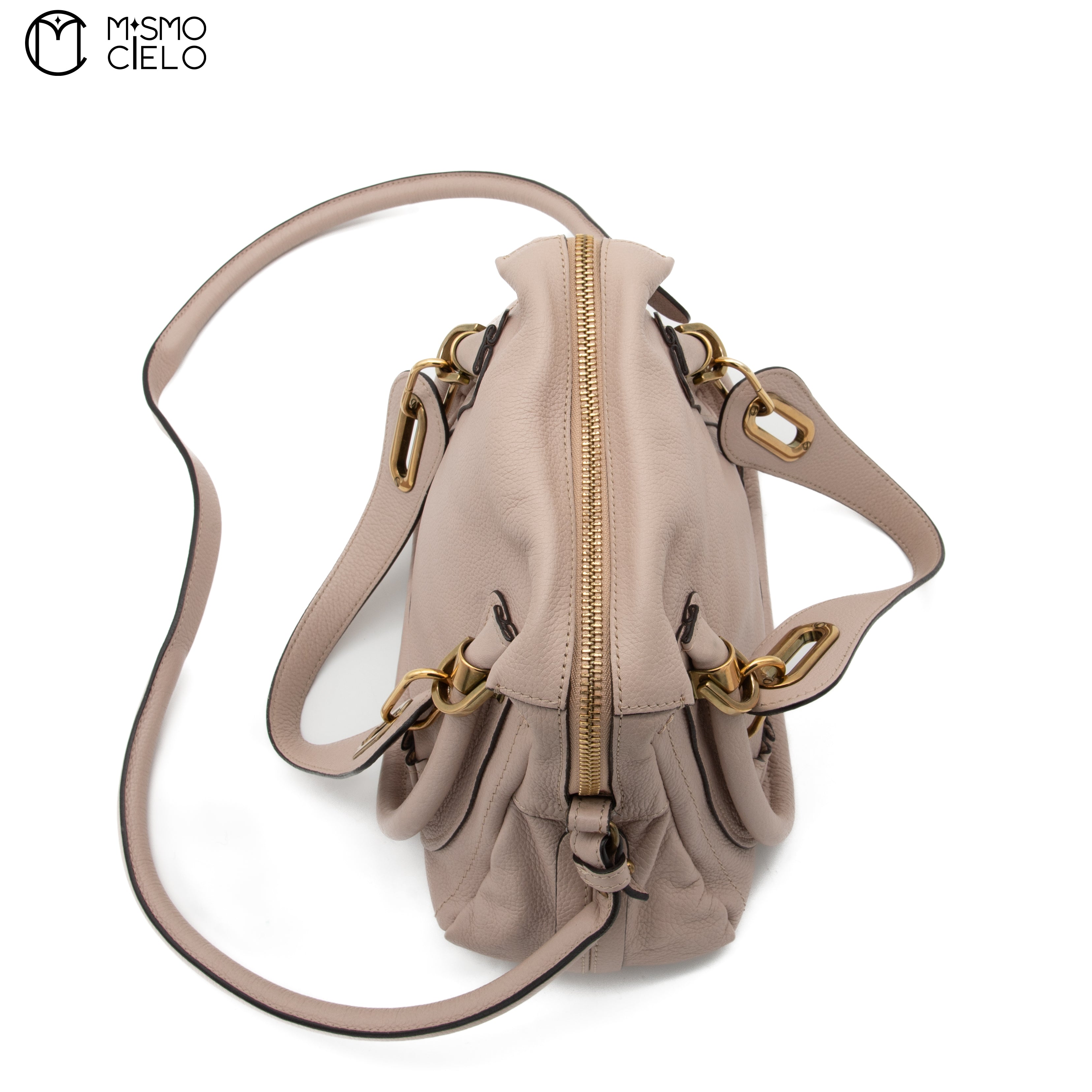 CHLOE Beige Paraty Bag