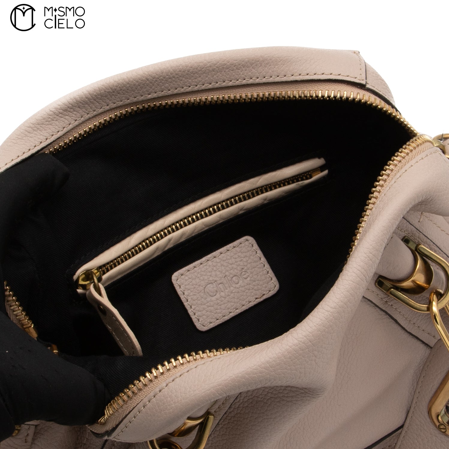 CHLOE Beige Paraty Bag