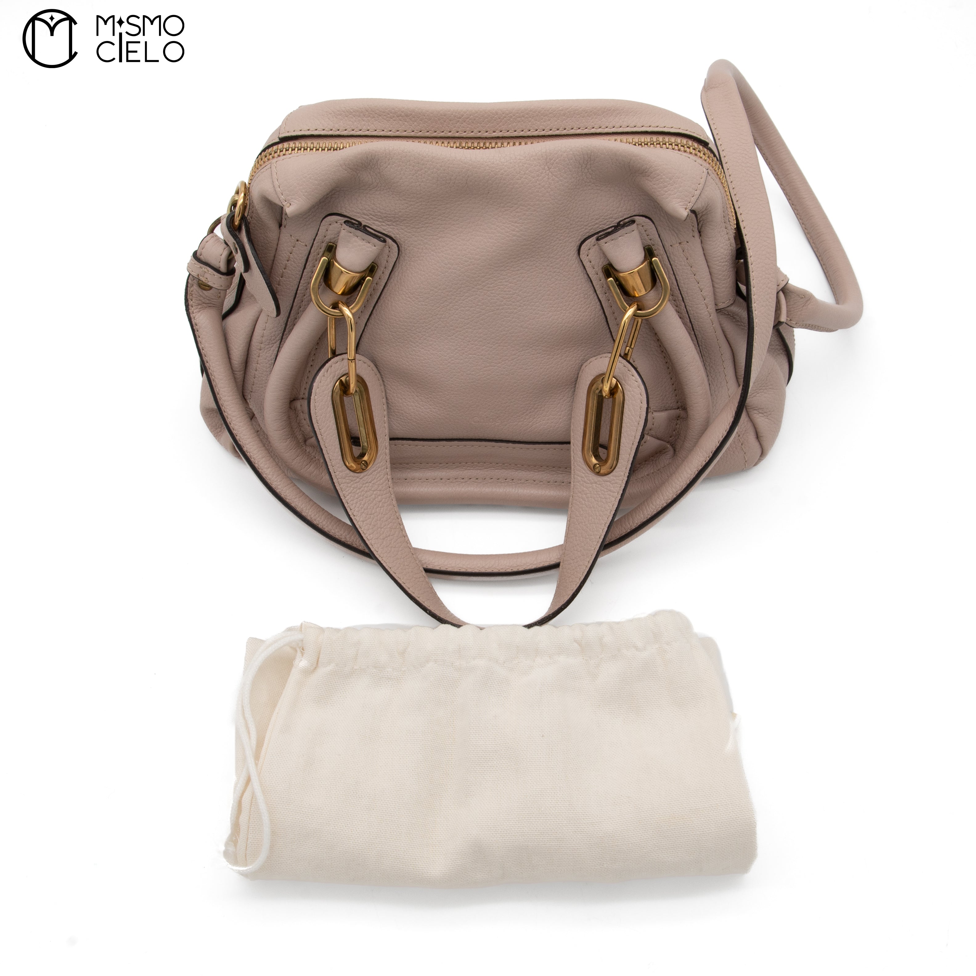 CHLOE Beige Paraty Bag