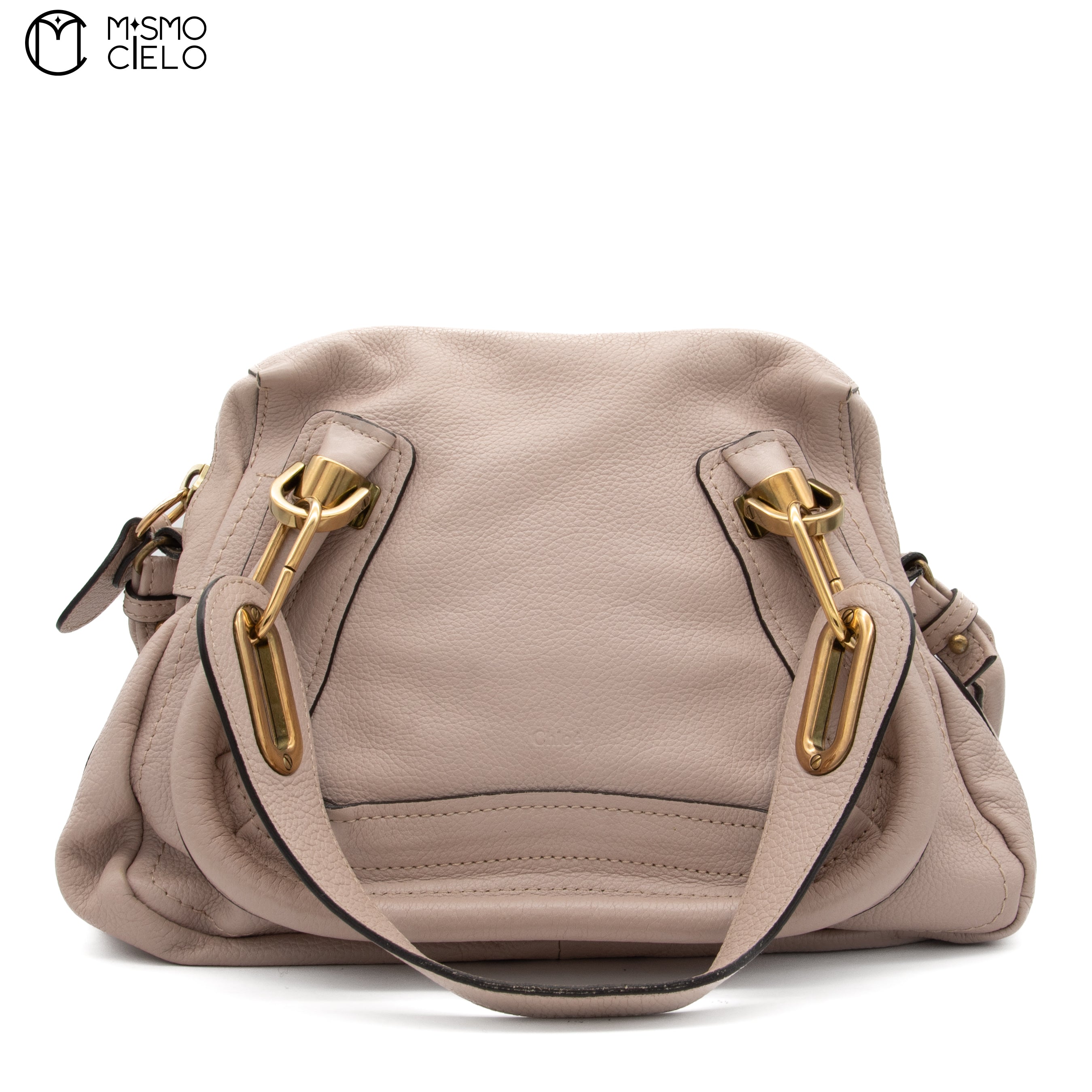 CHLOE Beige Paraty Bag
