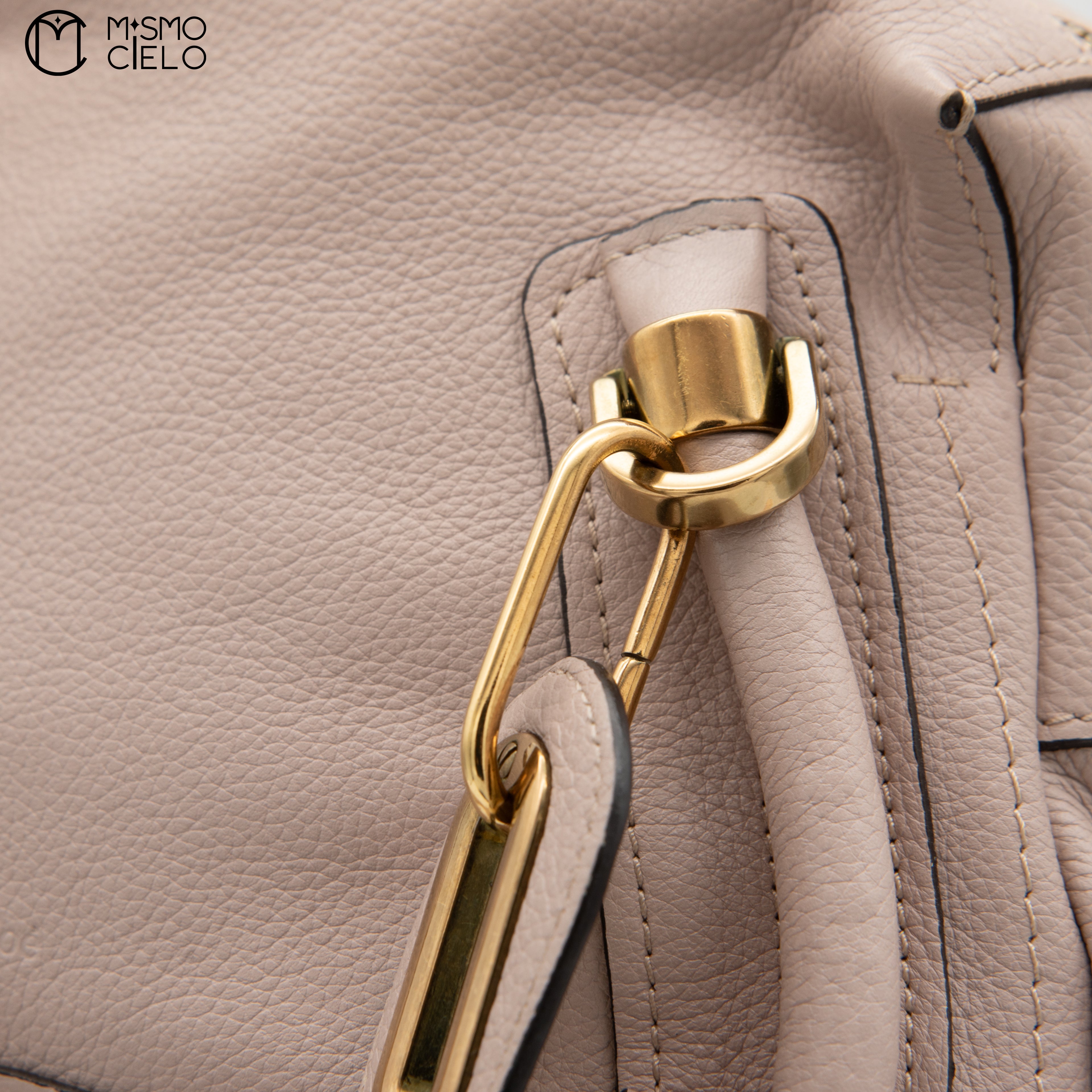 CHLOE Beige Paraty Bag