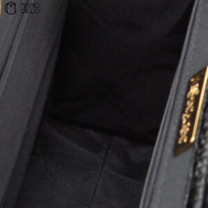 Black Crocodile Tote Bag