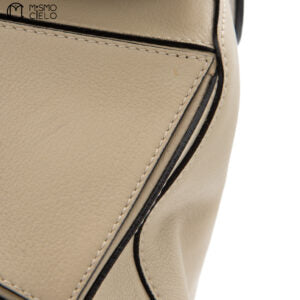 Khaki Medium Puzzle Shoulder Bag