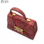 GUCCI Red Python Osiride Shoulder bag