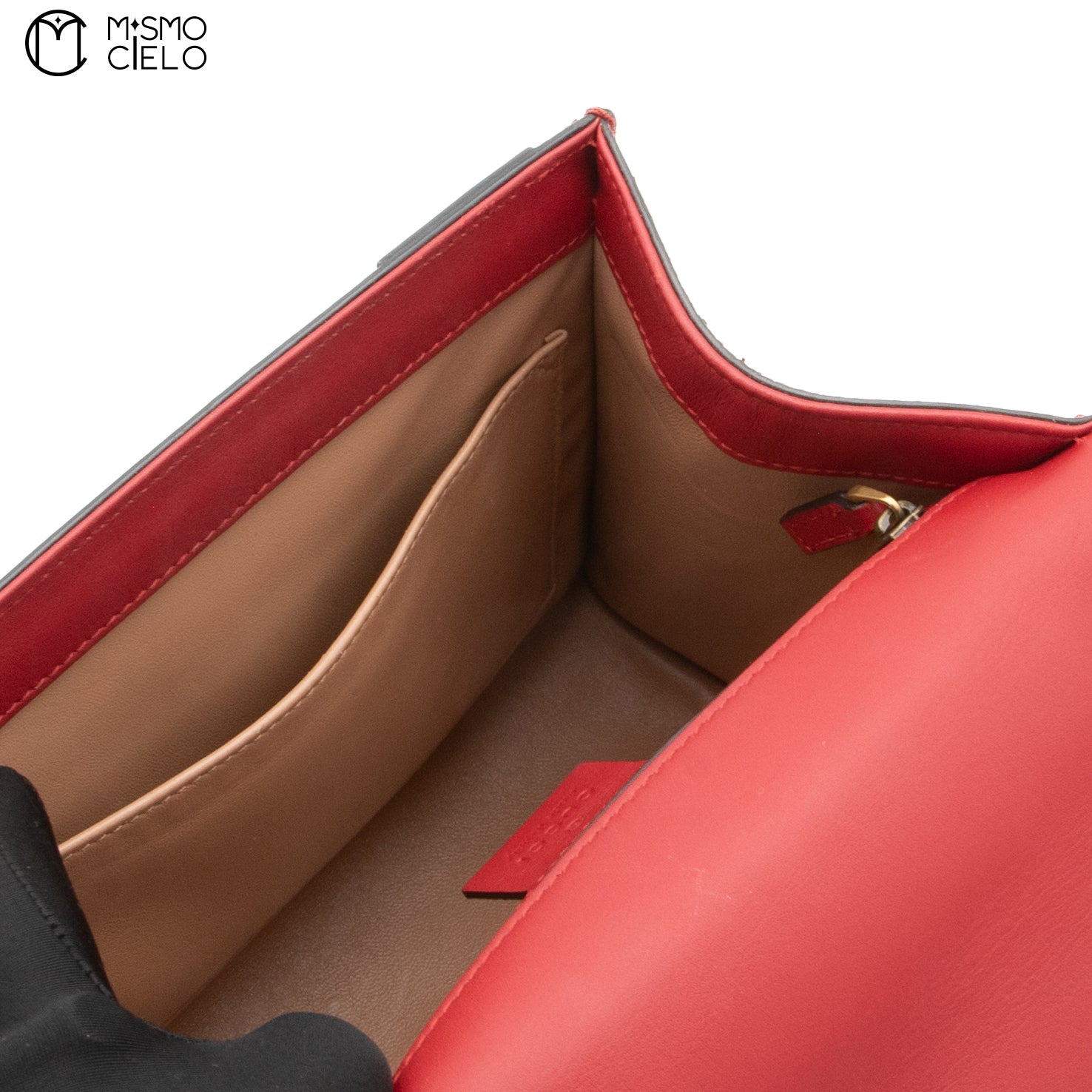 GUCCI Red Python Osiride Shoulder bag