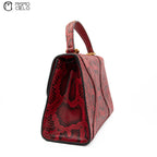 GUCCI Red Python Osiride Shoulder bag