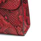 GUCCI Red Python Osiride Shoulder bag