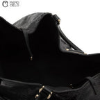 Black Python Abbey Tote Bag