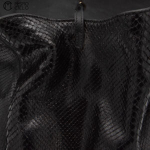 Black Python Abbey Tote Bag