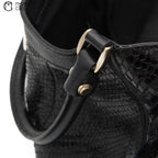 Black Python Abbey Tote Bag