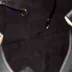 Black Python Abbey Tote Bag