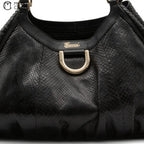 Black Python Abbey Tote Bag