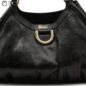 Black Python Abbey Tote Bag