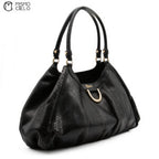 Black Python Abbey Tote Bag