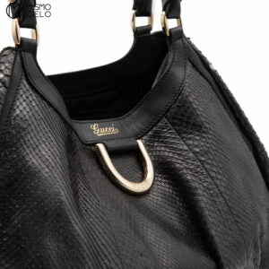 Black Python Abbey Tote Bag