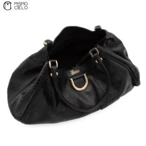 Black Python Abbey Tote Bag