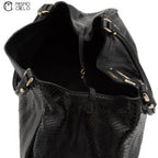 Black Python Abbey Tote Bag
