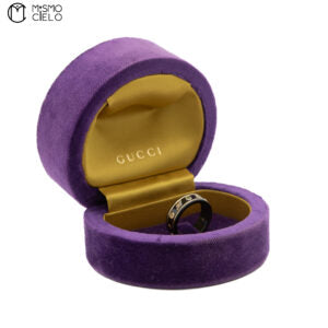 18K Gold and Topaz Icon 3.2g Ring