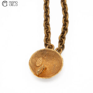 Double Coco Mark Mesh Chain Belt