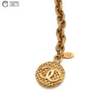 Double Coco Mark Mesh Chain Belt