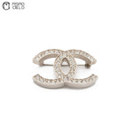 Coco Mark Rhinestone Brooch 13P