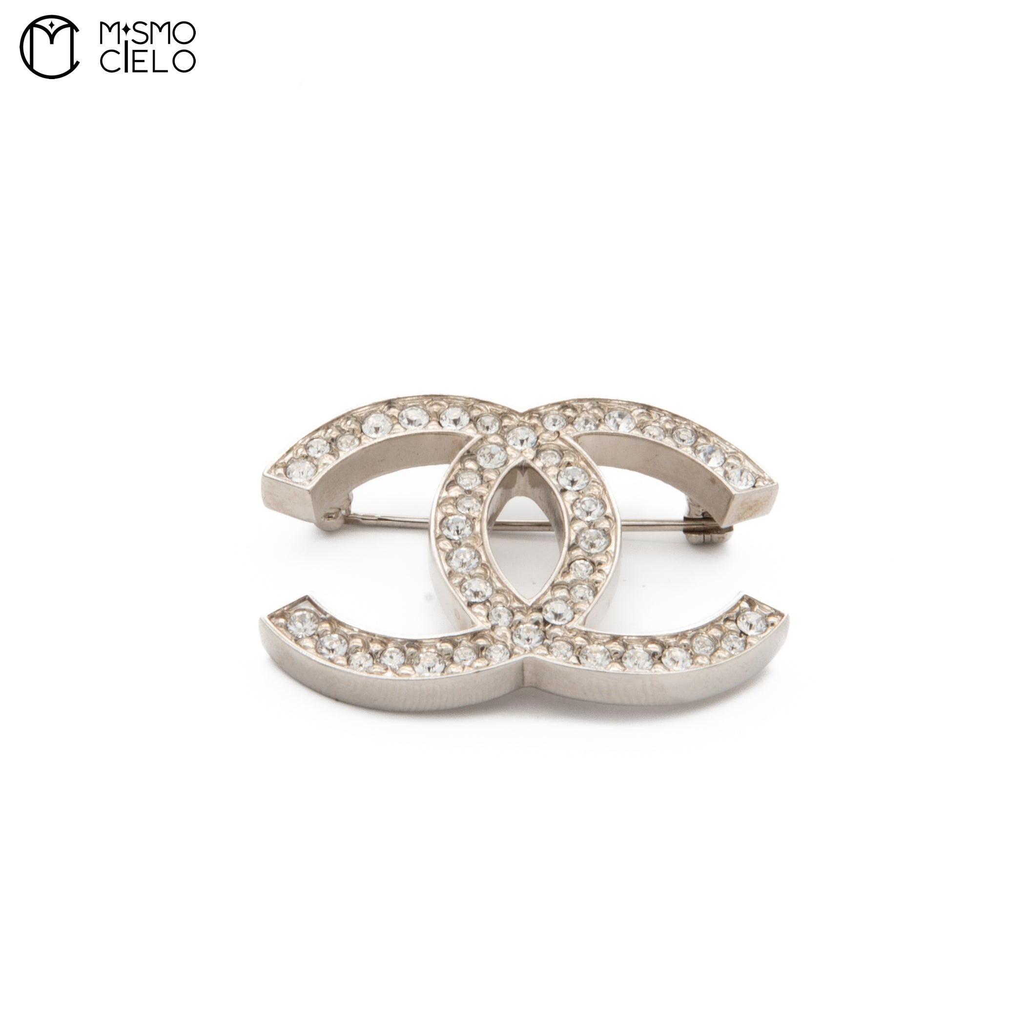 Coco Mark Rhinestone Brooch 13P