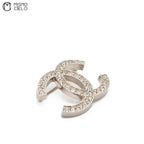 Coco Mark Rhinestone Brooch 13P