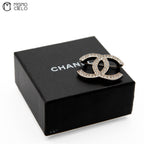 Coco Mark Rhinestone Brooch 13P