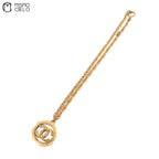 CHANEL Coco Mark Necklace  43cm