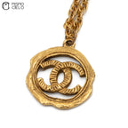 CHANEL Coco Mark Necklace  43cm