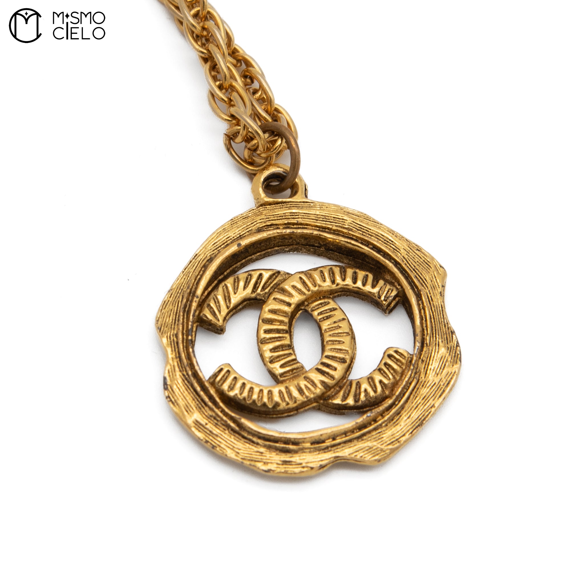 CHANEL Coco Mark Necklace  43cm