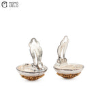 96A Coco Mark Classic Vintage Clip-on Earrings