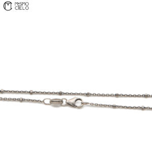 Silver 1.76Ct Aquamarine and Diamond Pendant