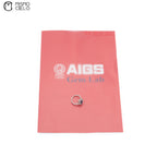 Sapphire 1.31ct and 0.34ct D Ring Size 12