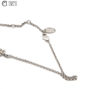 Sterling Silver Necklace with Orb Pendant