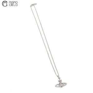 Sterling Silver Necklace with Orb Pendant