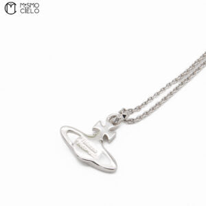 Sterling Silver Necklace with Orb Pendant