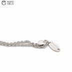 Sterling Silver Necklace with Orb Pendant