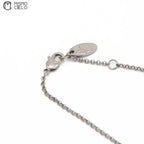 Silver Necklace with Orb Pendant