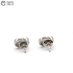 Interlocking 3.6g Silver Earrings