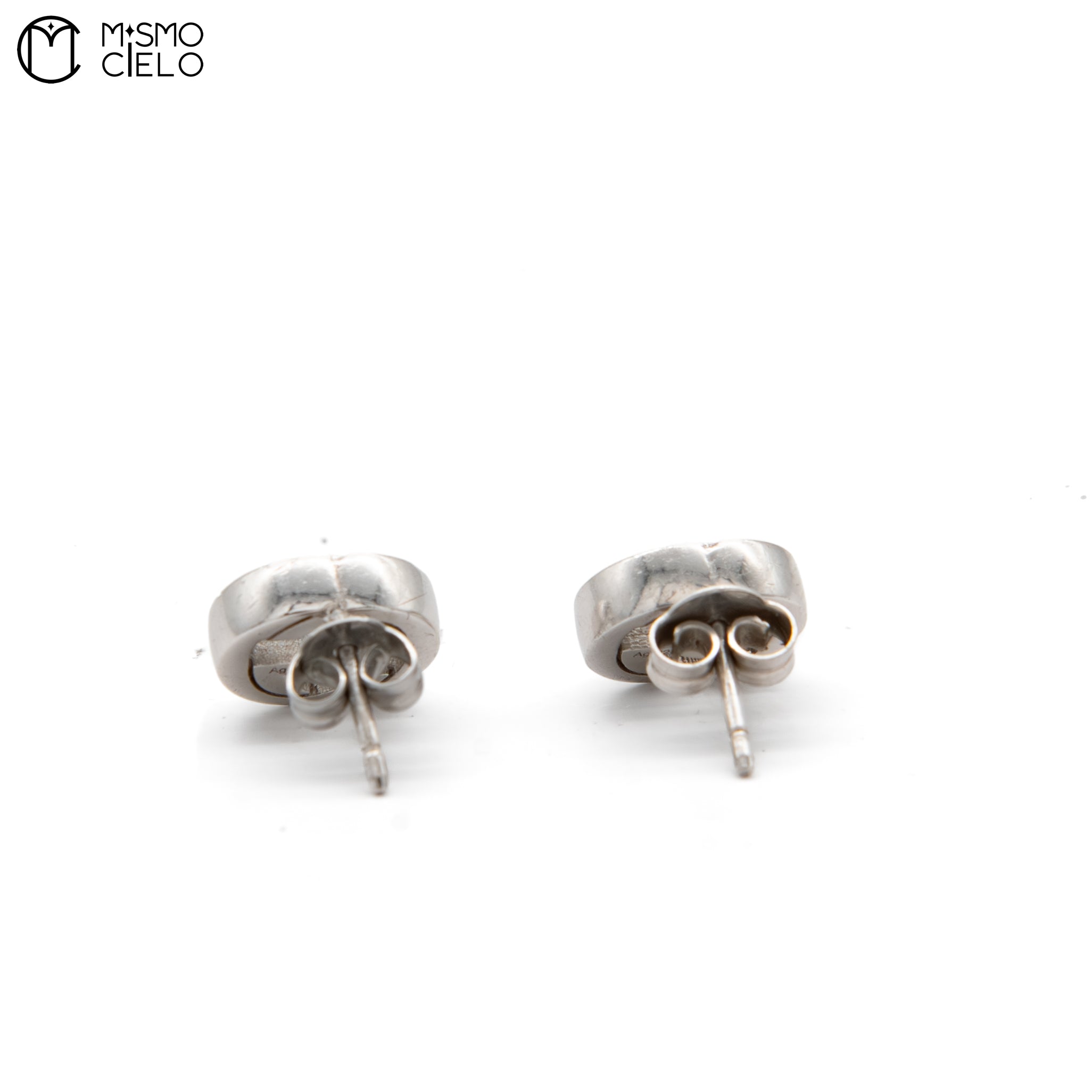 Interlocking 3.6g Silver Earrings