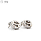 Interlocking 3.6g Silver Earrings