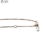 Silver Heart plate Necklace Pendant