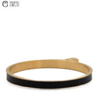 Black and Gold Lizard Bracelet