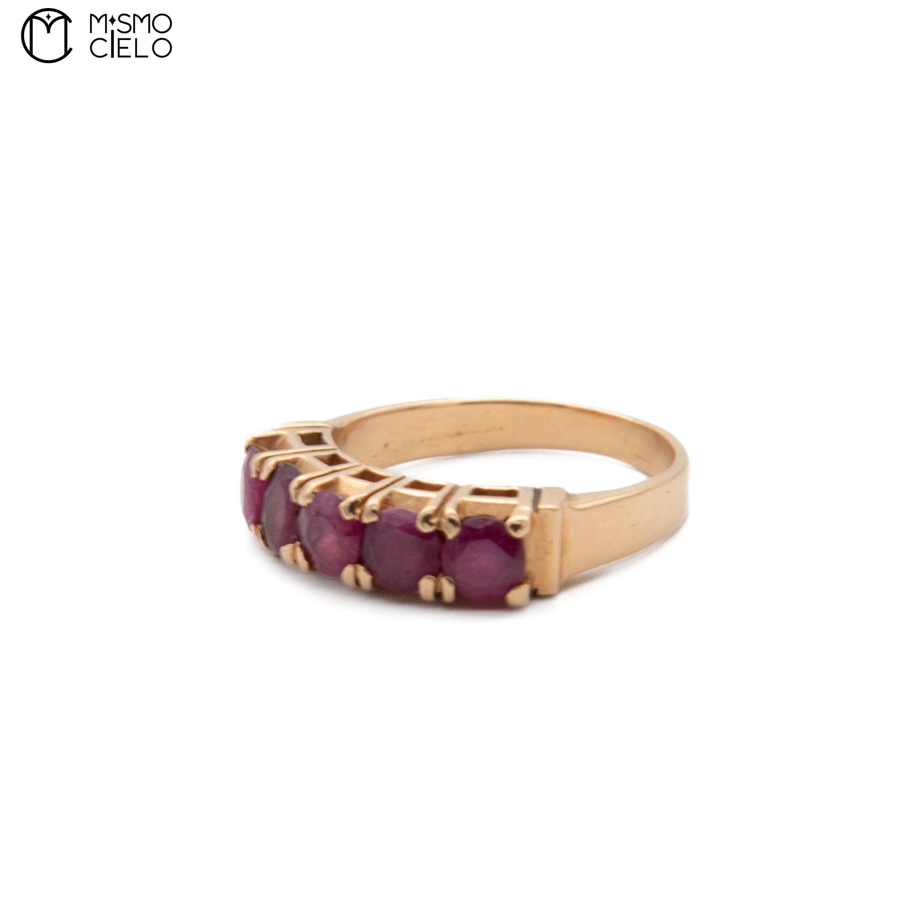 18 K Gold 67% and Ruby 4.3g Ring