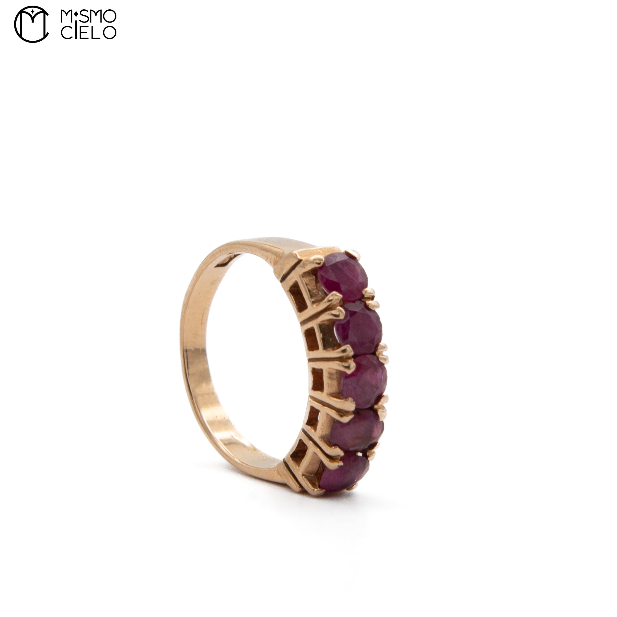 18 K Gold 67% and Ruby 4.3g Ring