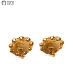 Pearl and Chain Border Clip-on Earrings