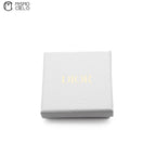 Rose Gold CODE Hoop Earrings